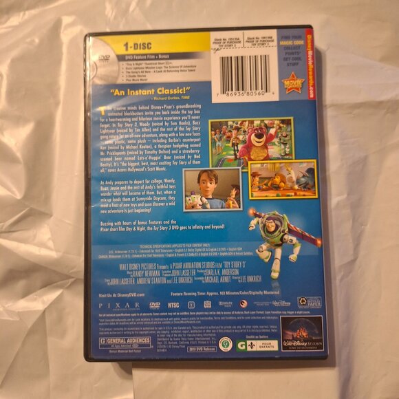 toy story 3 dvd - Picture 3 of 3